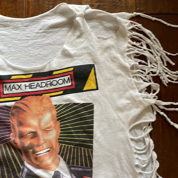 Vintage upcycled max headroom coke t-shirt - Picture 4 of 11
